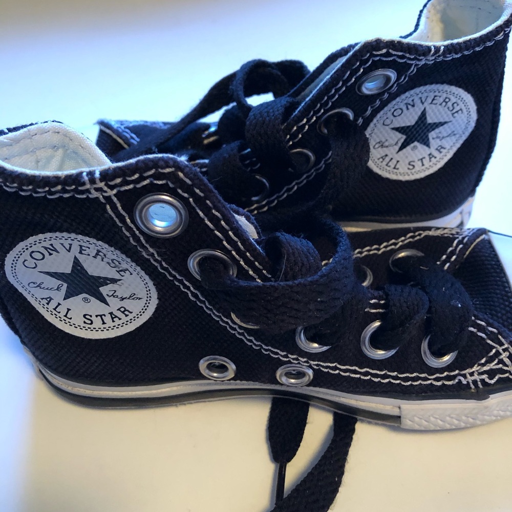 Converse Chuck Taylor kids tennis shoes black